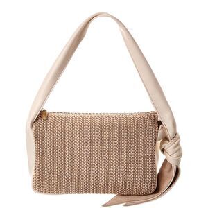 Dolce Vita Cream and Tan Shoulder Bag